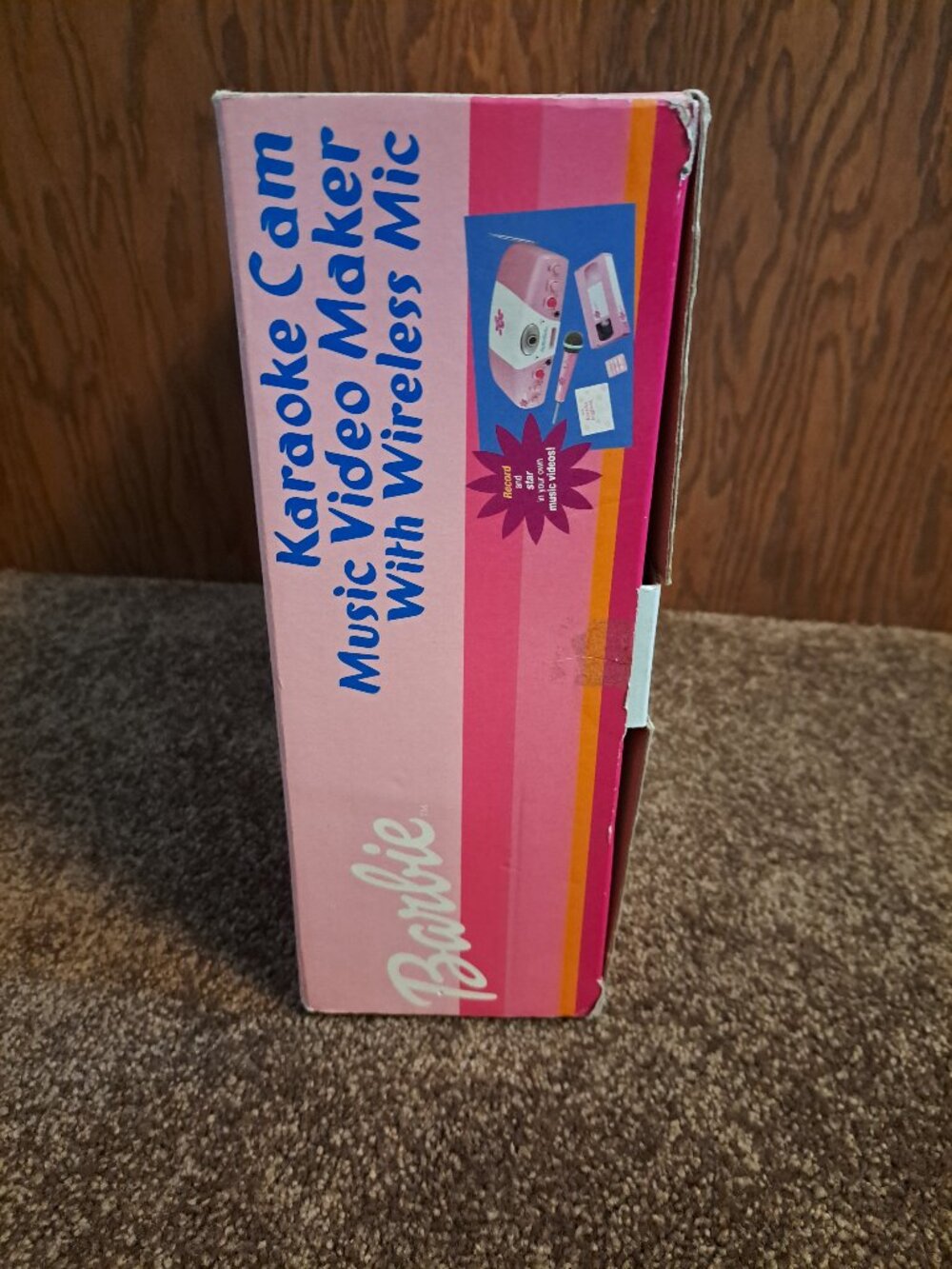 Vintage 2003 Mattel Barbie Karaoke Cam Music Video Maker With Wireless Mic W/Box - Picture 3 of 16